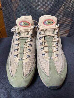 Nike Air Max 95 Men's Olive and Tan Low-Top Sneakers “Rough Green”